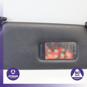 BMW E46 325Ci 323Ci 330Ci Convertible Right Side Sunvisor Sun Visor Black OEM