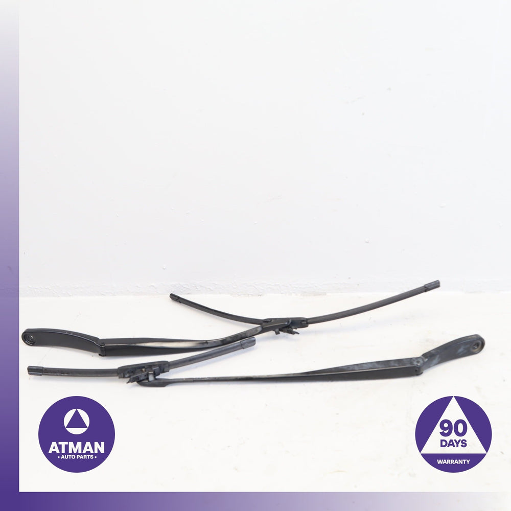 BMW F07 535i 550i GT Front Windshield Wiper Arm w/ Blade Set OEM