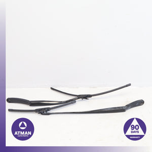 BMW F07 535i 550i GT Front Windshield Wiper Arm w/ Blade Set OEM