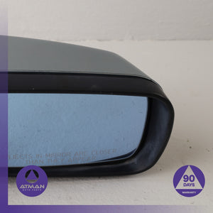 03-05 BMW E46 325i 320i Right Passenger Side Rear View Door Mirror Gray OEM