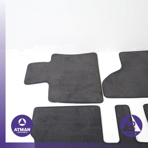 14-18 BMW F15 X5 Front & Rear Carpet Floor Mat Set 51477439856 OEM