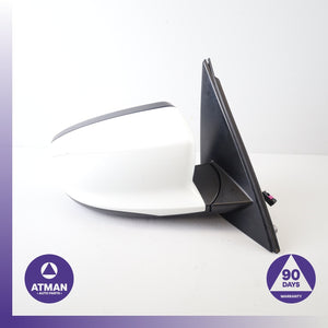 10-13 BMW E70 X5M M-Sport Right Side Rear View Door Mirror w/ Camera White OEM