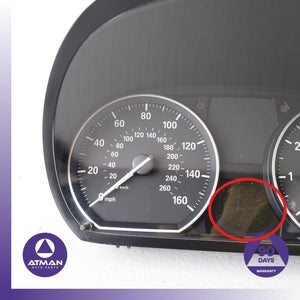 08-13 BMW E88 128i Instrument Gauge Cluster Speedometer 62109283797 OEM 70k — photo 3