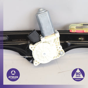 BMW F15 X5 Rear Right Side Window Regulator w/ Motor 51357291952 OEM