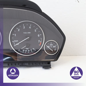 12-18 BMW F30 328i 320i 335i Instrument Cluster Speedometer OEM