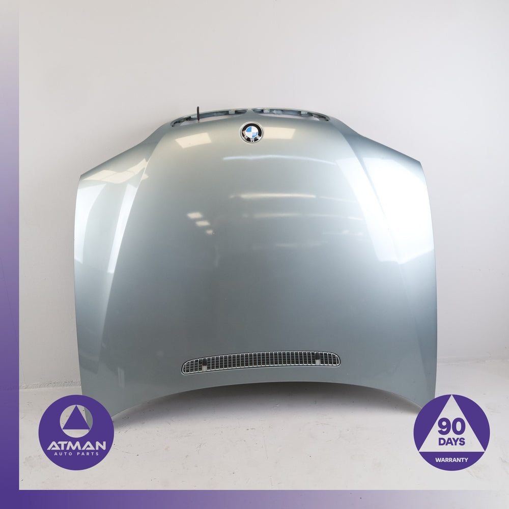 02-05 BMW E46 325i 323i Hood Bonnet Cover Panel Gray OEM