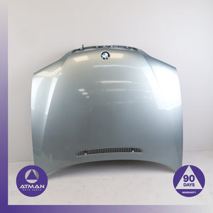 02-05 BMW E46 325i 323i Hood Bonnet Cover Panel Gray OEM