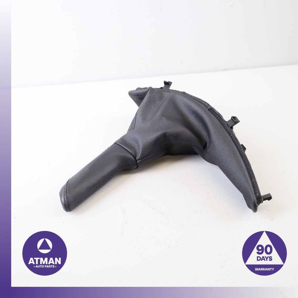 BMW F30 330e Emergency Hand Brake Lever Boot Cover Leather OEM