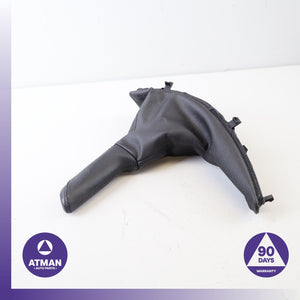 BMW F30 330e Emergency Hand Brake Lever Boot Cover Leather OEM