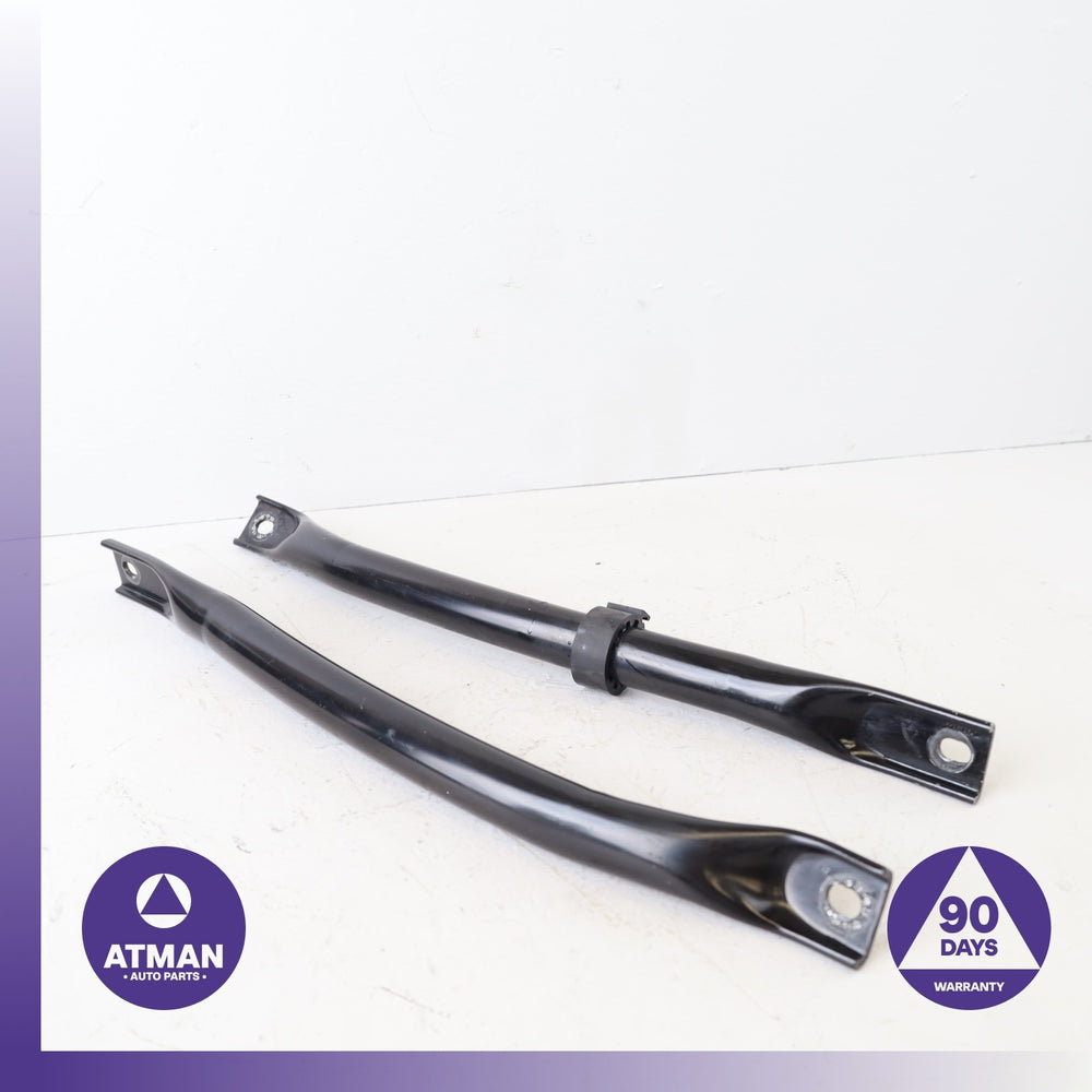 BMW F10 550i 650i Front Radiator Core Support Brace Bar Set 51717186395 OEM