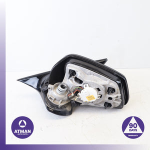 11-13 BMW F10 550i ActiveHybrid 5 Left Driver Side Rear View Door Mirror Black O