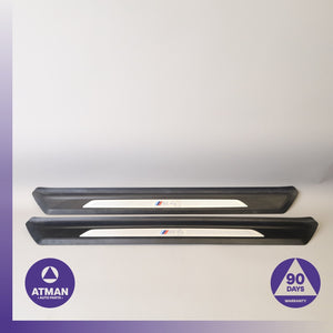 2016 BMW F83 M4 Convertible Left &amp; Right Sill Scuff Plate Cover Panel Set OEM