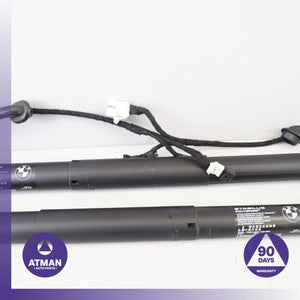 BMW F15 X5 Trunk Lid Tailgate Electric Cylinder Strut Set 7434041 OEM