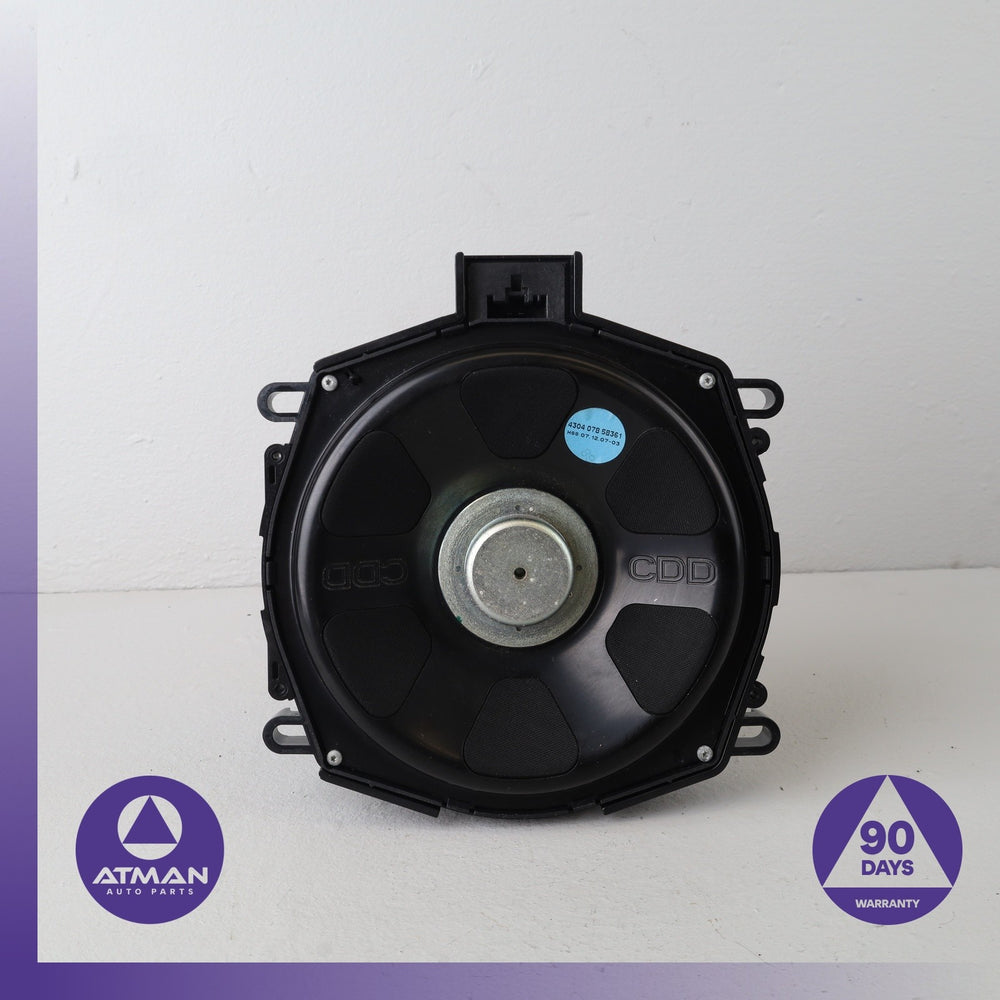BMW E70 X5 X5M Central Floor Speaker Subwoofer OEM