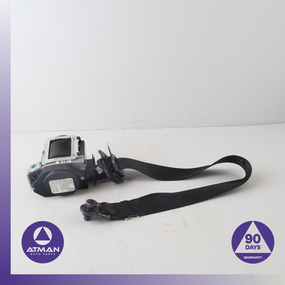 BMW E66 750i Front Left Seatbelt Seat Belt Black 72117210857 OEM