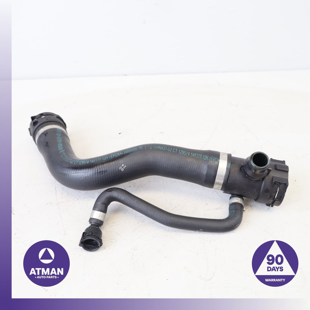 BMW F34 328i 320i N20 2.0L Engine Radiator Coolant Hose OEM