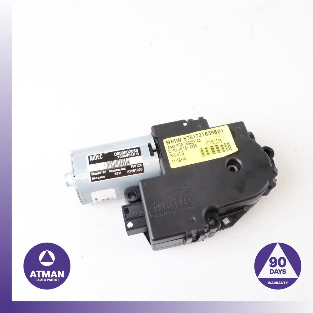 14-18 BMW F15 X5 Panoramic Sunroof Drive Motor Actuator OEM