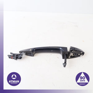 BMW F16 X6 Front Left Driver Exterior Door Handle w/ Keyless Go Black OEM