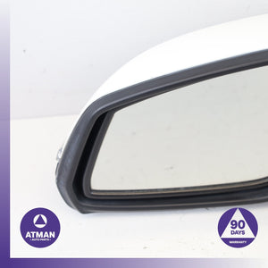 14-16 BMW F10 535i Left Driver Side Rear View Door Mirror w/Camera White OEM 96k