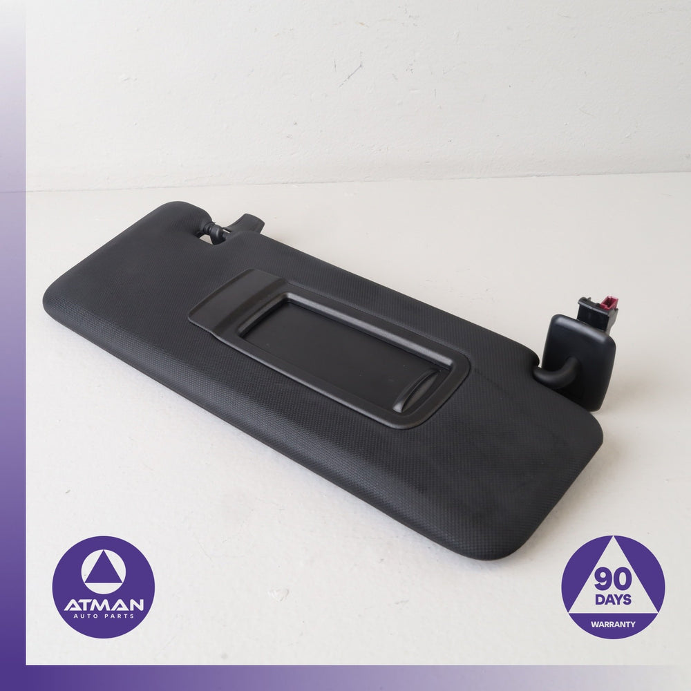19-23 BMW G05 X5 X5M Right Passenger Side Sunvisor Sun Visor Black OEM 55k