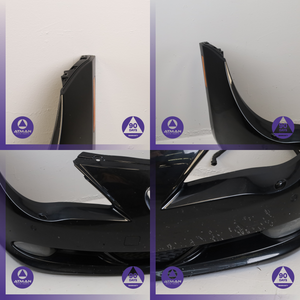 08-10 BMW E64 650i Front Bumper Cover Panel w/ Park Assist Black 51117184688 OEM
