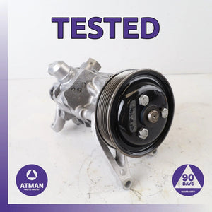 08-10 BMW E60 535i RWD Power Steering Tandem Pump w/ Pulley 32416776835 OEM