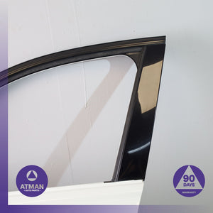 12-18 BMW F30 328i Front Left Side Door Shell Panel White 41007298565 OEM