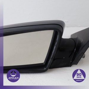 08-10 BMW E60 528i 535i Left Rear View Door Mirror Black OEM