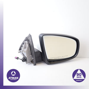 10-13 BMW E70 X5M M-Sport Right Side Rear View Door Mirror w/ Camera White OEM