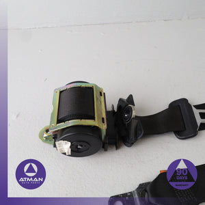 BMW E46 325i 323i 330i Front Right Side Seatbelt Seat Belt Black 7008684 OEM — photo 3