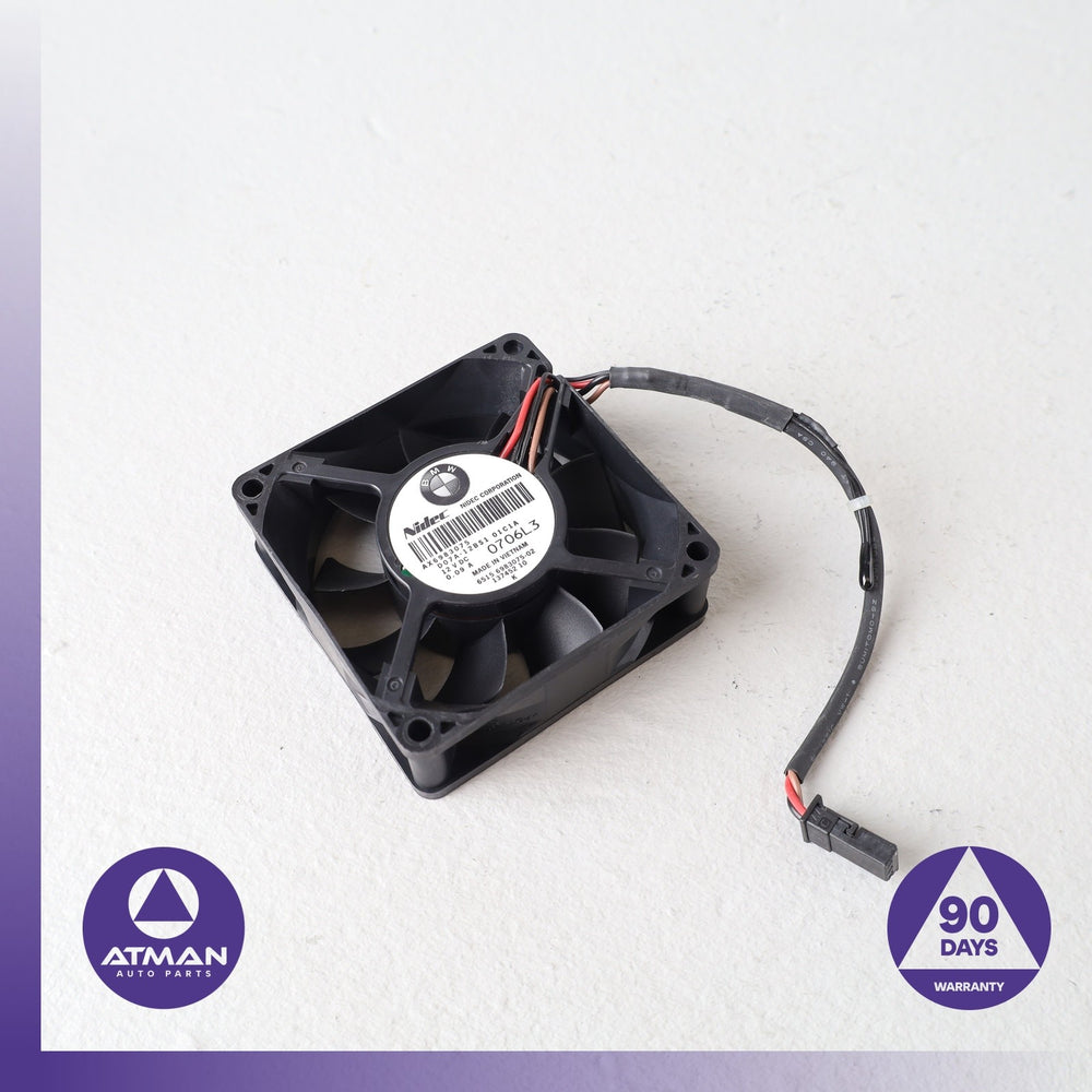 02-20 BMW F10 550i 650i Amplifier Radiator Cooling Fan Motor 65156983075 OEM
