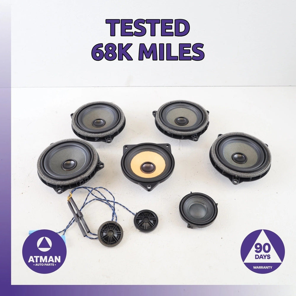 BMW F30 330i Hi-Fi Interior Speaker Tweeter Loudspeaker Set OEM 68k