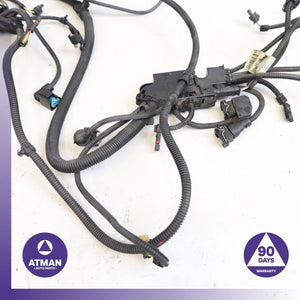 12-19 BMW F10 535i 640i 3.0L N55 Engine Motor Wire Wiring Harness 7591981 OEM