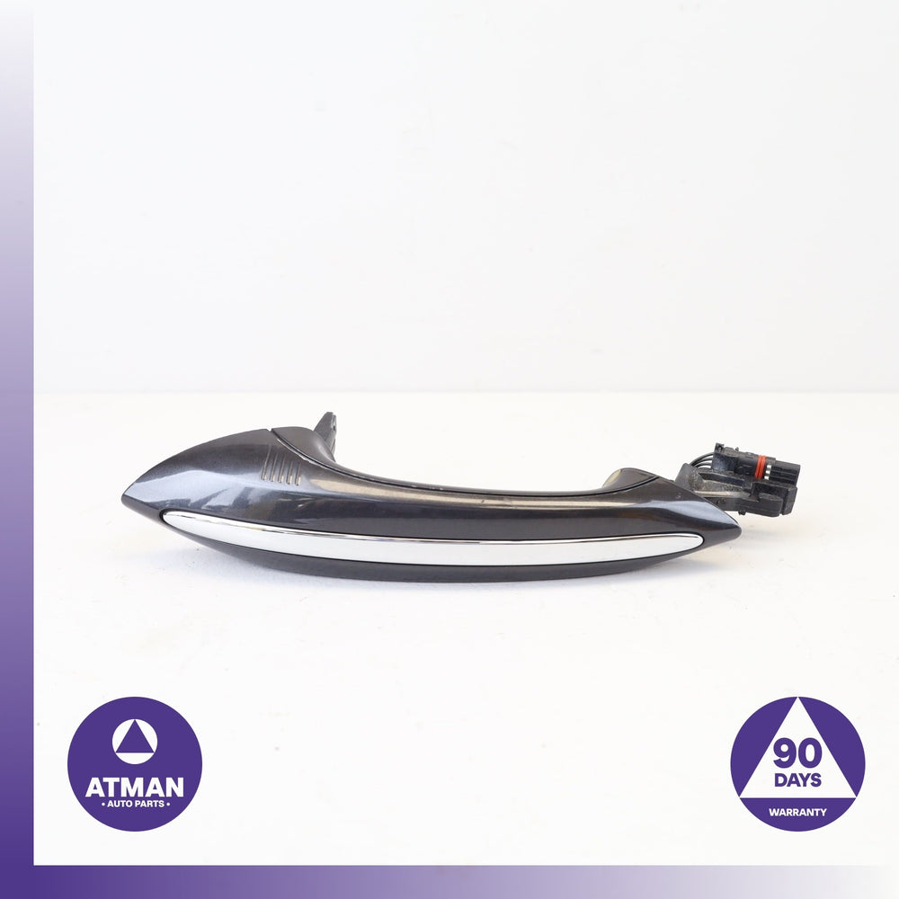 BMW F07 535i GT Front Right Exterior Door Handle Gray OEM