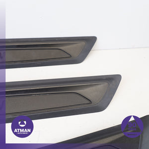 BMW F30 320i Front &amp; Rear Inner Door Step Sill Panel Set OEM