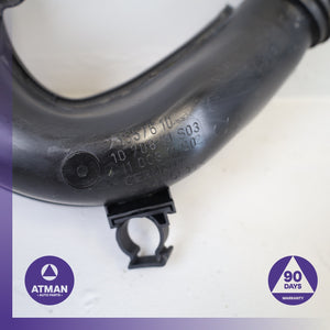 14-19 BMW F15 X5 X6 3.0L Air Intake Lower Hose Pipe Duct 13718614548 OEM