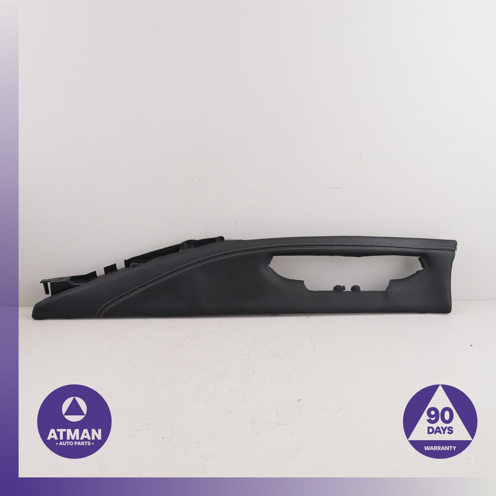 BMW F15 X5 Front Right Dashboard Cover Panel Trim Bezel Nappa Leather Black OEM