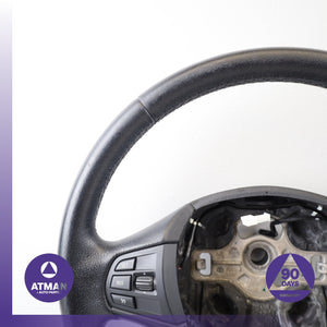 BMW F30 320i Steering Wheel Black 32306854753 OEM