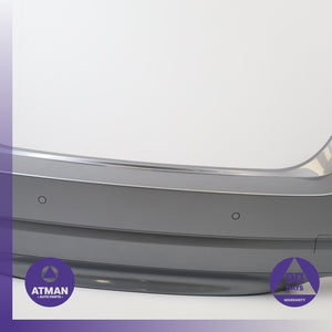 11-13 BMW F10 550i Base Rear Bumper Cover Assembly Gray 7240289 OEM