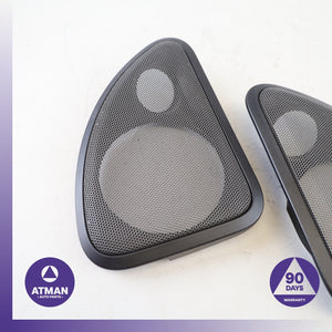 BMW F26 X4 Rear Left &amp; Right Deck Speaker Cover Trim Grille Set OEM