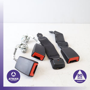 BMW F06 650i 640i Gran Coupe Rear Seat Belt Buckle Catch Latch Set OEM