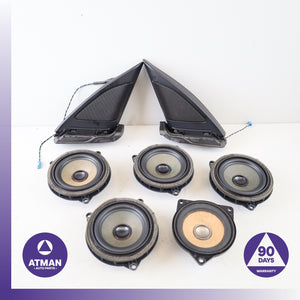 BMW F34 328i GT Hi-Fi Interior Speaker Tweeter Loudspeaker Set OEM