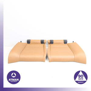 07-13 BMW E93 328i Convertible Rear Seat Lower Cushion Cover Set Brown OEM
