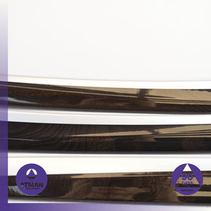 BMW F10 528i Front &amp; Rear Door Trim Wood Set 51427225530 OEM — photo 6