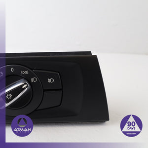 06-08 BMW E90 335i 328i Dashboard Headlight Lamp Control Switch 61316938864 OEM