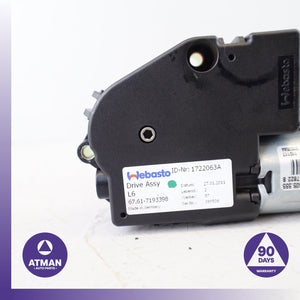 11-16 BMW F10 550i 528i 535i Sunroof Sun Roof Drive Motor 67617193398 OEM