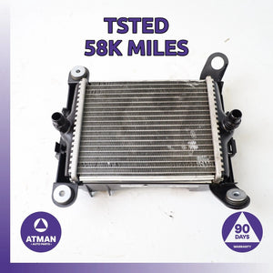 12-16 BMW F22 228i 428i Aux Auxiliary Cooling Radiator OEM 58k