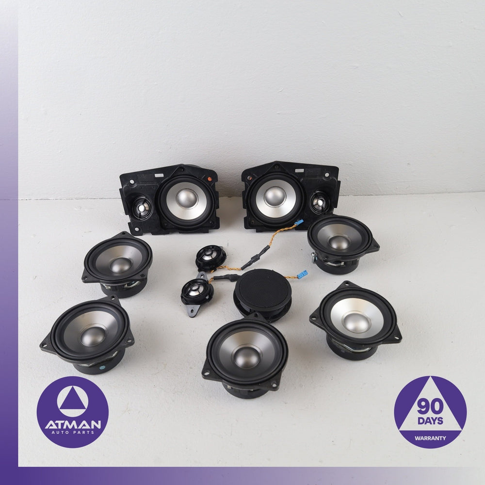 02-08 BMW E66 750i 745i Hi-Fi Interior Tweeter Loudspeaker Speaker Set OEM