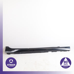 13-19 BMW F06 650i 640i Gran Coupe Right Rocker Panel Side Skirt Black OEM