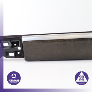 BMW F02 750i Dashboard Right Storage Compartment Tray Molding Wood OEM — photo 3